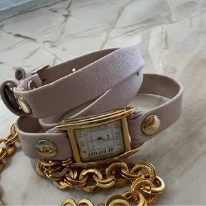 La Mer Collections Pink Charm Watch La Mer Collections | Accessories | La Mer Collections Pink  main image 4